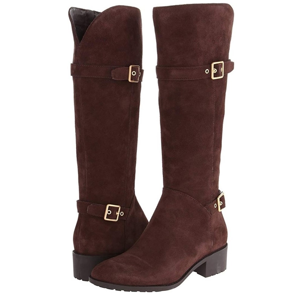 Cole Haan Indiana Waterproof Suede Riding Boot 7